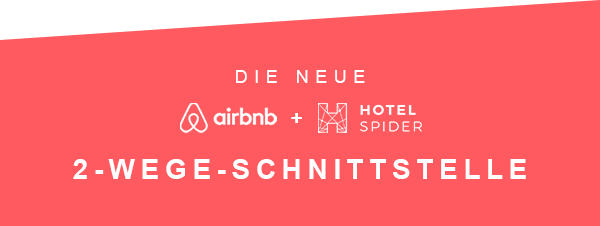 The new Hotel-Spider and Airbnb 2-way XML interface   